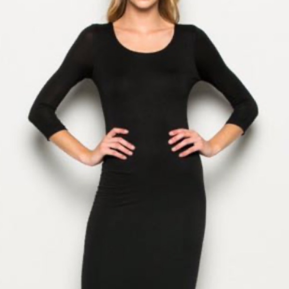 H&M New with tag black dress NWT SZ Medium